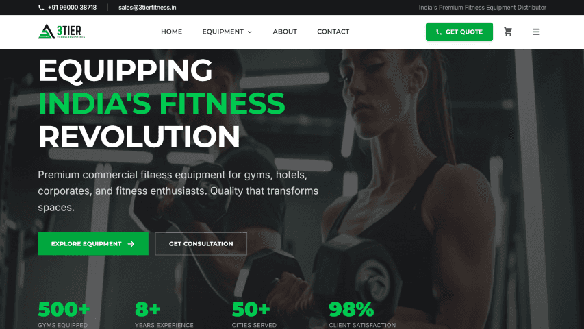 3 Tier Fitness project image