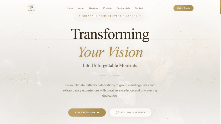 Imaya Events project image